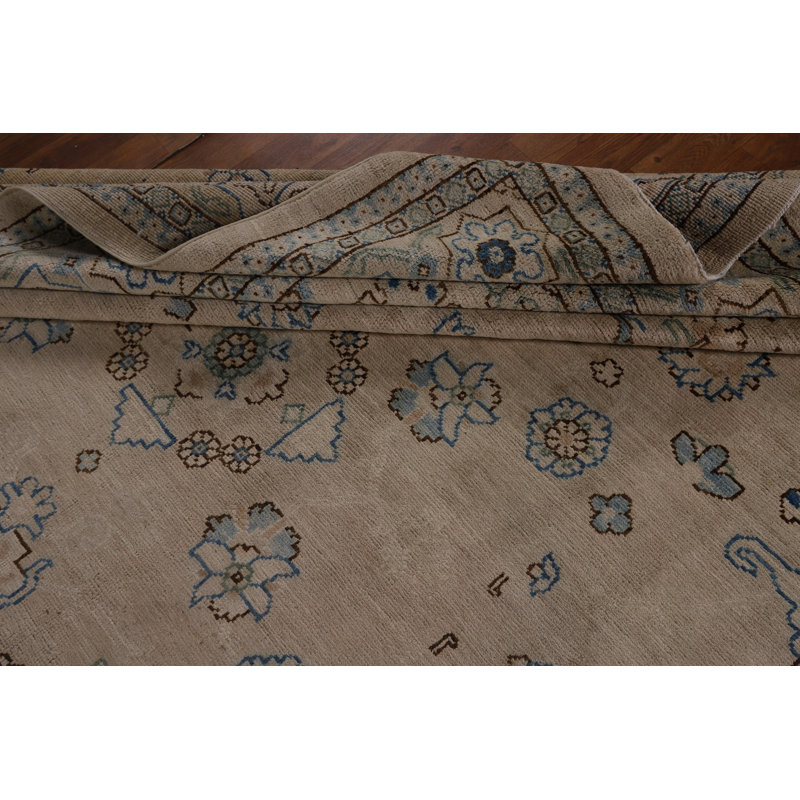 Vegetable Dye Oushak Turkish Area Rug