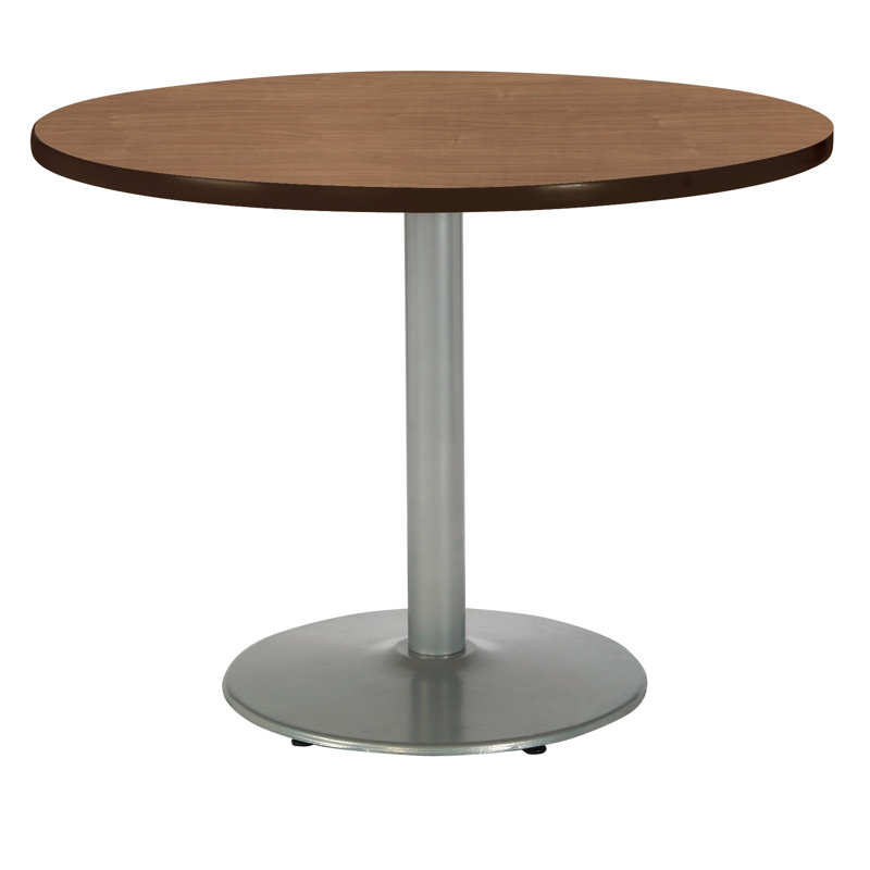 Table de salle à manger ronde Mode, Cerise, Argent, H 41 po x L 42 po x l 42 po