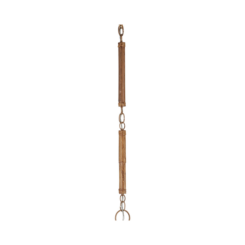12" (6) Natural/Sattle Tan Extension Rods