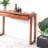Modern Chinese Style Solid Pine Entryway Table-294286912