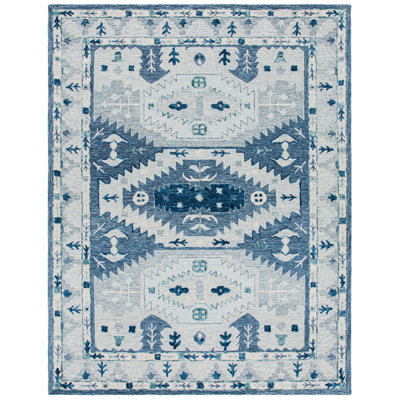 Lanagan Hand Tufted Wool Southwestern Rug