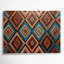 «Southwestern Patterns Zuni Diamonds 238», art mural sur toile brune-728699168