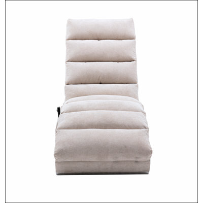 Massage Chaise Lounge Indoor with Remote Control,Ergonomic Electric Massage Long Lounger with 5 Modes for Office, Living Room,Bedroom by Ebern Designs