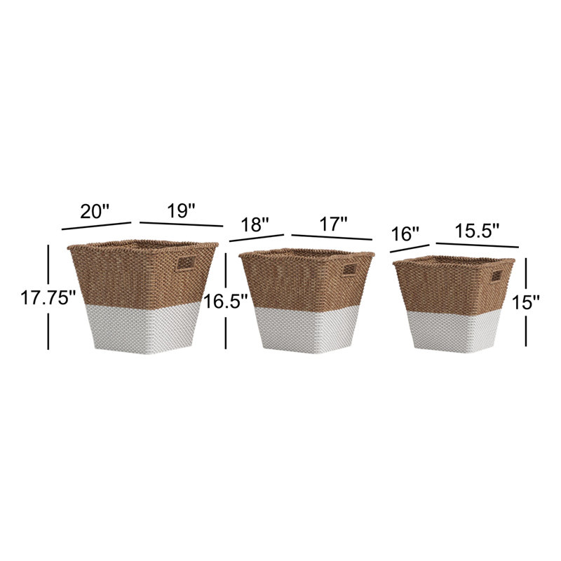 Charton Handmade Decorative Basket Set