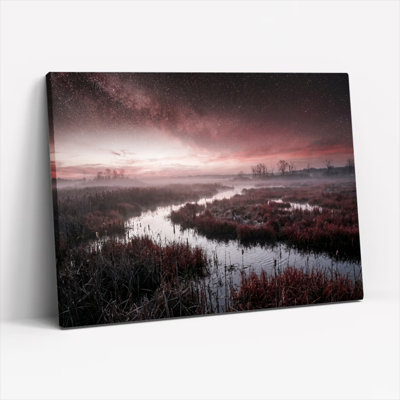 Ensemble de 1 tableau sur toile Misty River