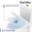 Toilette compacte une pièce à double chasse avec double chasse, modèle Liberty-105270648