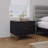 Dumbo 20" W Modern 2-Drawer Fluted Nightstand in Black-1895428232