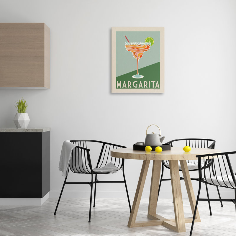  Art rétro sur toile margarita tourbillonnant par Danhui Nai, H 30 po x l 24 po