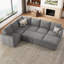 Canapé-lit modulaire coulissant avec repose-pieds Seybert-101956737