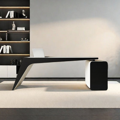 Desk office table with drawers of large capacity
