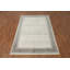 Tapis moderne moderne à bordure beige 5 x 7