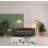 Performance Modern Industrial Gray/Ivory/Blue Geometric Abstract Rug-2138787448