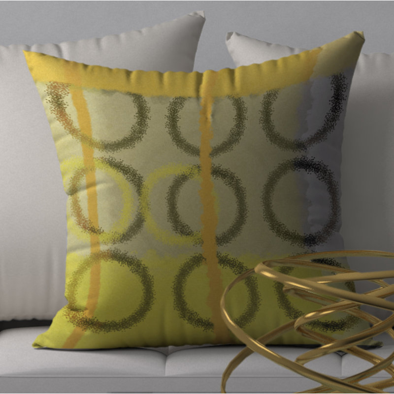 Geometric Reversible Throw Pillow, 20" x 20"