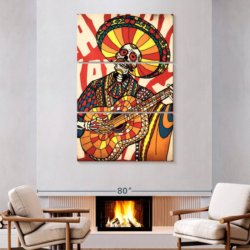 Kelan Mariachi, 74" H x 48" W