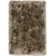 Plush Deep Pile Shaggy Taupe Rug