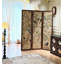 Paravent de chambre à coucher en bois massif français de style antique français
