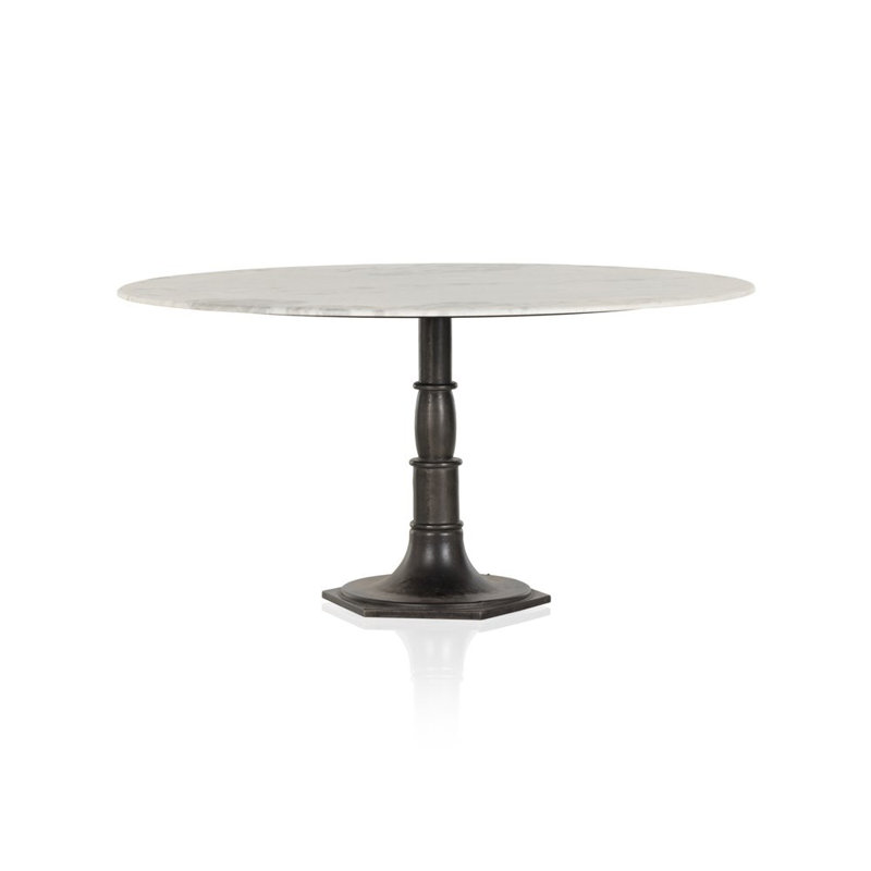 Lucy Round Marble Dining Table