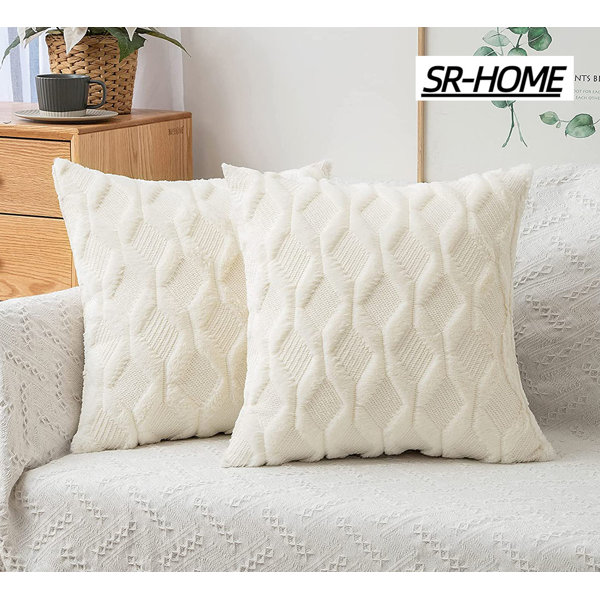 SR-HOME Velvet Pillow Cover