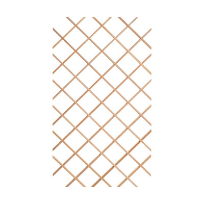 Breighden 28 Bottle Wall Mounted Wine Bottle Rack in Brown