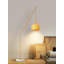 Lampe sur pied Mid-Century en fer forgé et verre Mid-Century-339963889