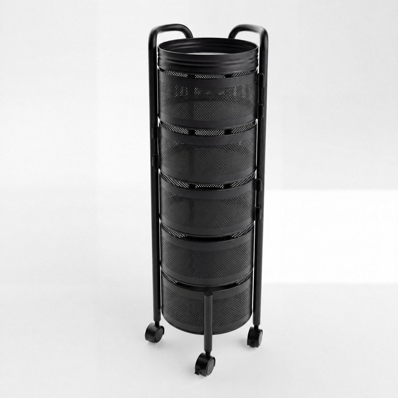 32cm W Steel Shelving Unit, 32cm H x 32cm W x 91cm D
