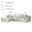 Canapé modulaire 2 pièces rembourré-1423419401-1423419402