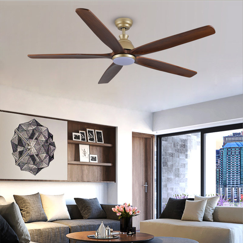 132cm Ceiling Fan with LED Lights, 132cm