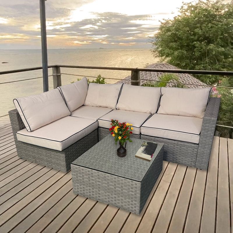 Canapé d'angle modulaire