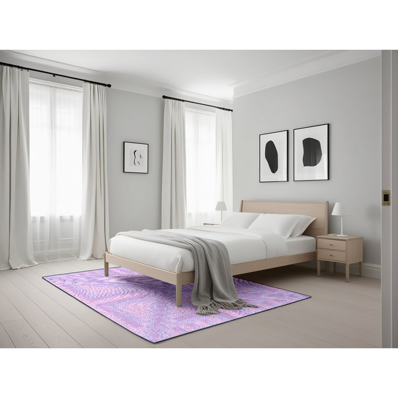 Performance Wool Indoor Rug, Rectangle 5' x 7'