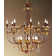 17 - Light Candle Style Tiered Chandelier