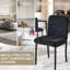 Chaise de salle à manger moderne avec pieds en métal-722332357-734609460