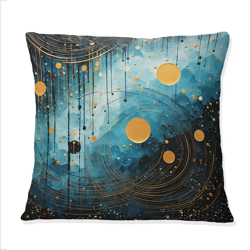 Coussin Blue Minimalisme Moon I - Minimalisme