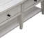 Table basse Laron avec deux tiroirs traversants Laron-1153840823