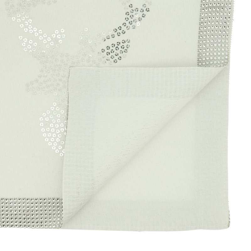 Runner_Reindeer Design Sequin Table Runner, 72" L x 16" W