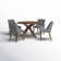 Didmarton 5 Piece Pedestal Table Set