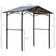 Milanna 2.5m x 1.5m Steel BBQ Gazebo