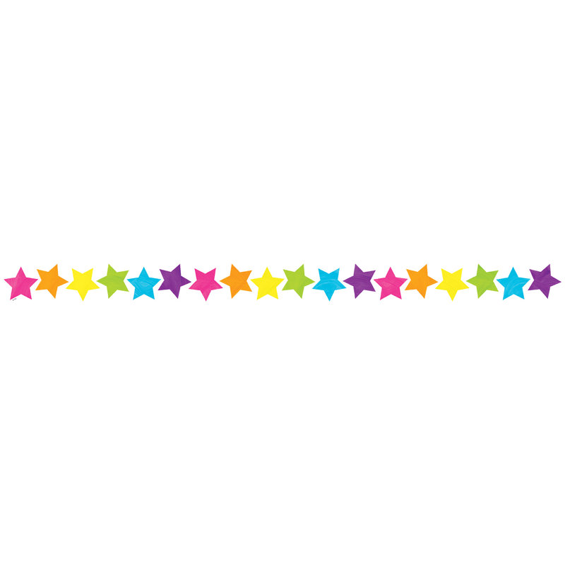 Bordure découpée 4 étoiles Ever