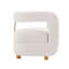 Fauteuil d'appoint de style salon