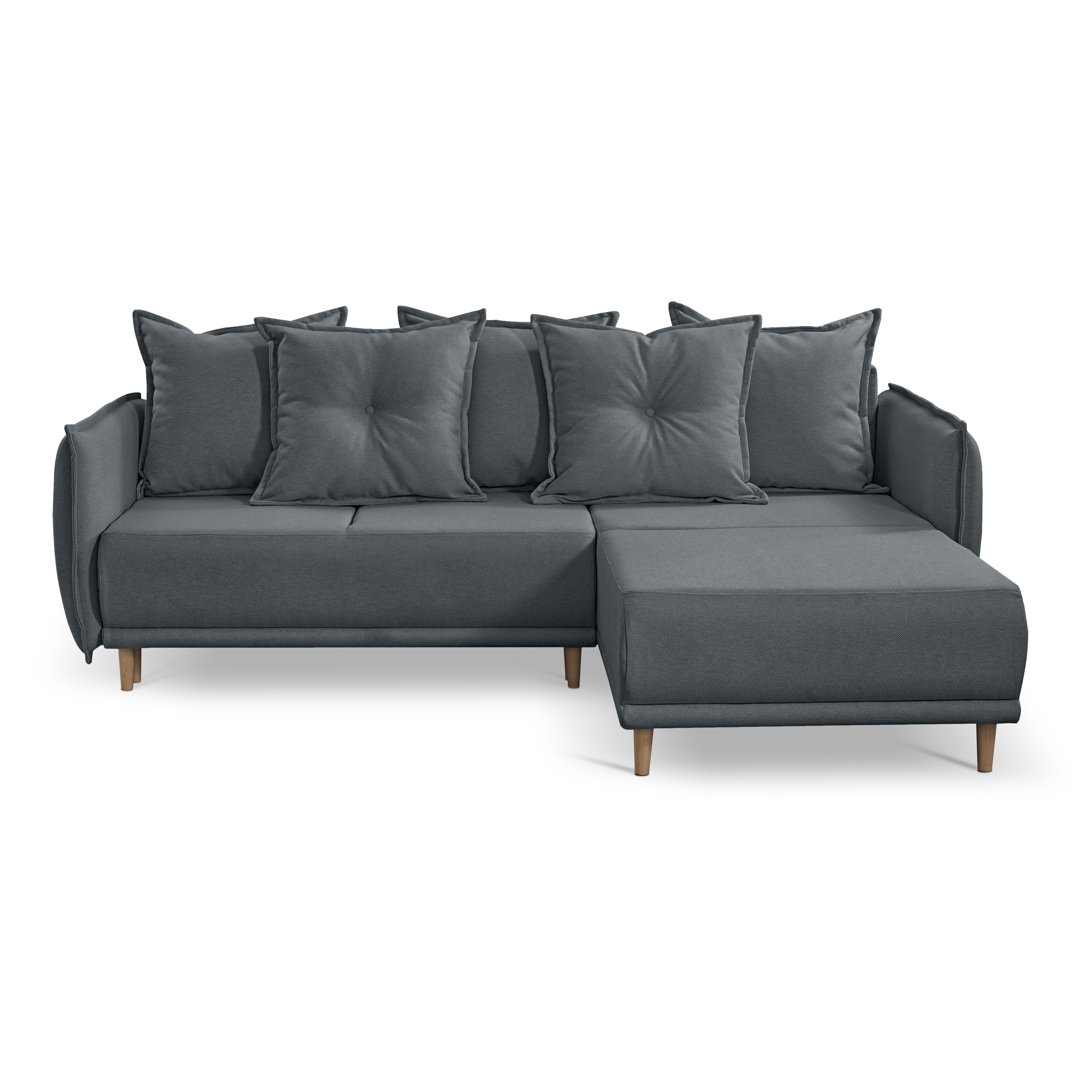 Ecksofa Afonso mit Bettfunktion