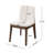 Aveline 7-Piece Mid Century Modern Dining Table Set With Upholstered Chairs-125811049