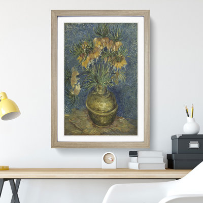 Imperial Fritillaries by Vincent Van Gogh - Framed Print