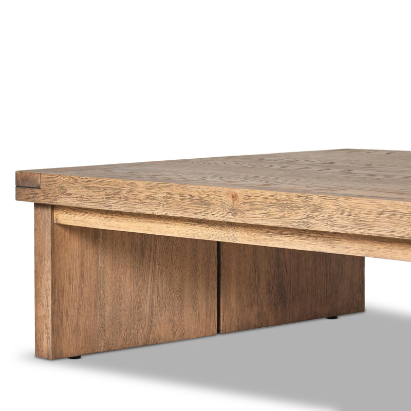 Warby Coffee Table, Worn Oak Veneer