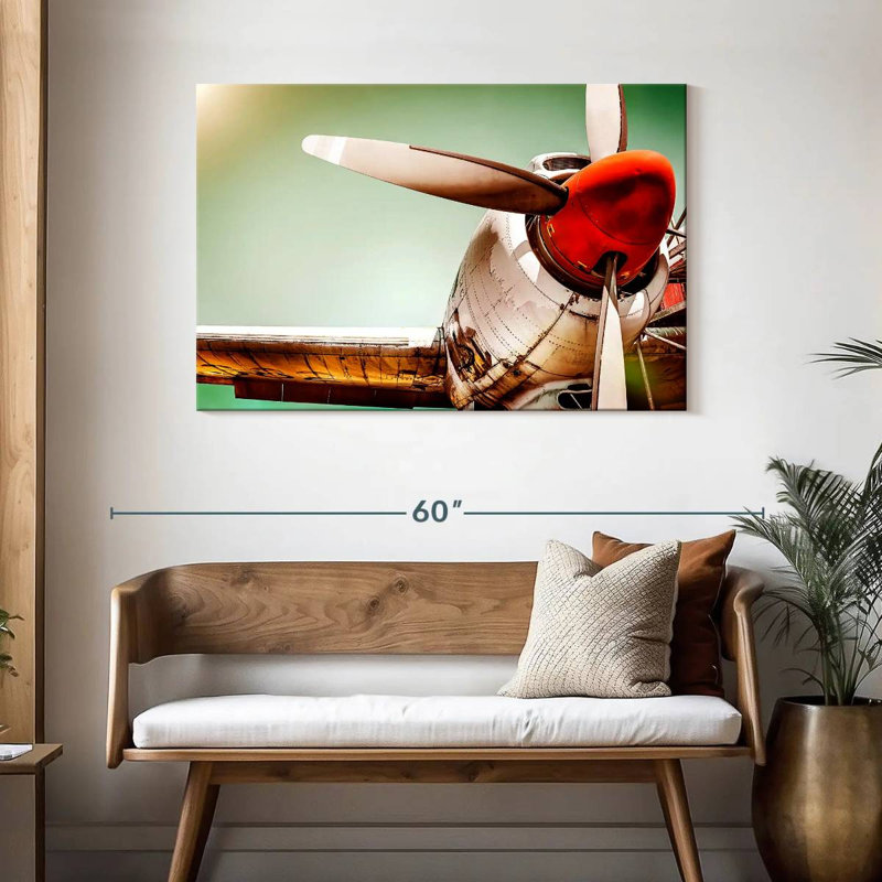 Mehar Retro Propeller, 30" H x 45" W