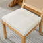 Ensemble de 2 chaises de salle à manger en rotin de style campagnard, chaises de salle à manger modernes Mid-Century-120974487