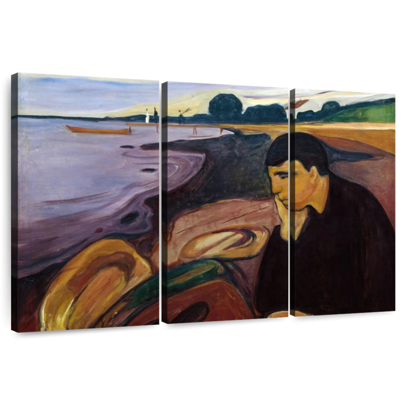 Melancholy 1894-96, 36" H x 57" W