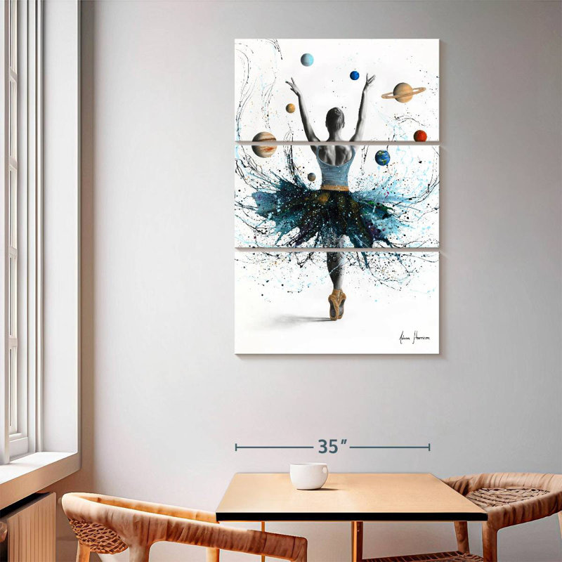 Enn Space Dance, 65" H x 42" W