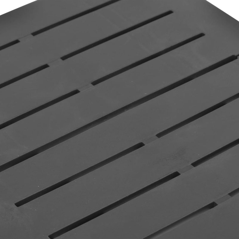 Table de jardin pliante Bistro, Gris anthracite