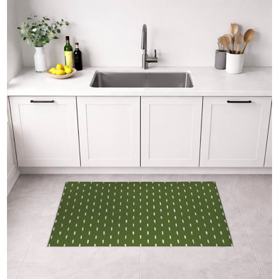 Tapis de cuisine long à profil bas