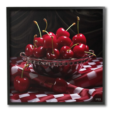 Bc-639_FG " Plump Cherries Still Life " by RB