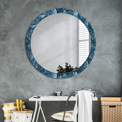 Huldar Glass Flat Wall Mirror